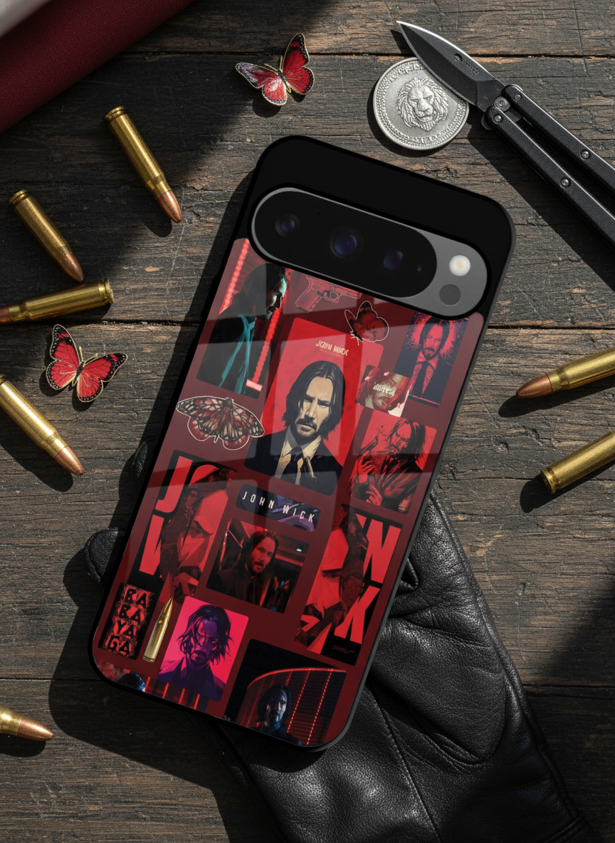 The Boggyman Premium Glass Back Cover For Google Pixel 7,8,9,10 Series