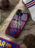 Royal Rivalry Premium Glass Back Cover For iPhone 11-17 Models
