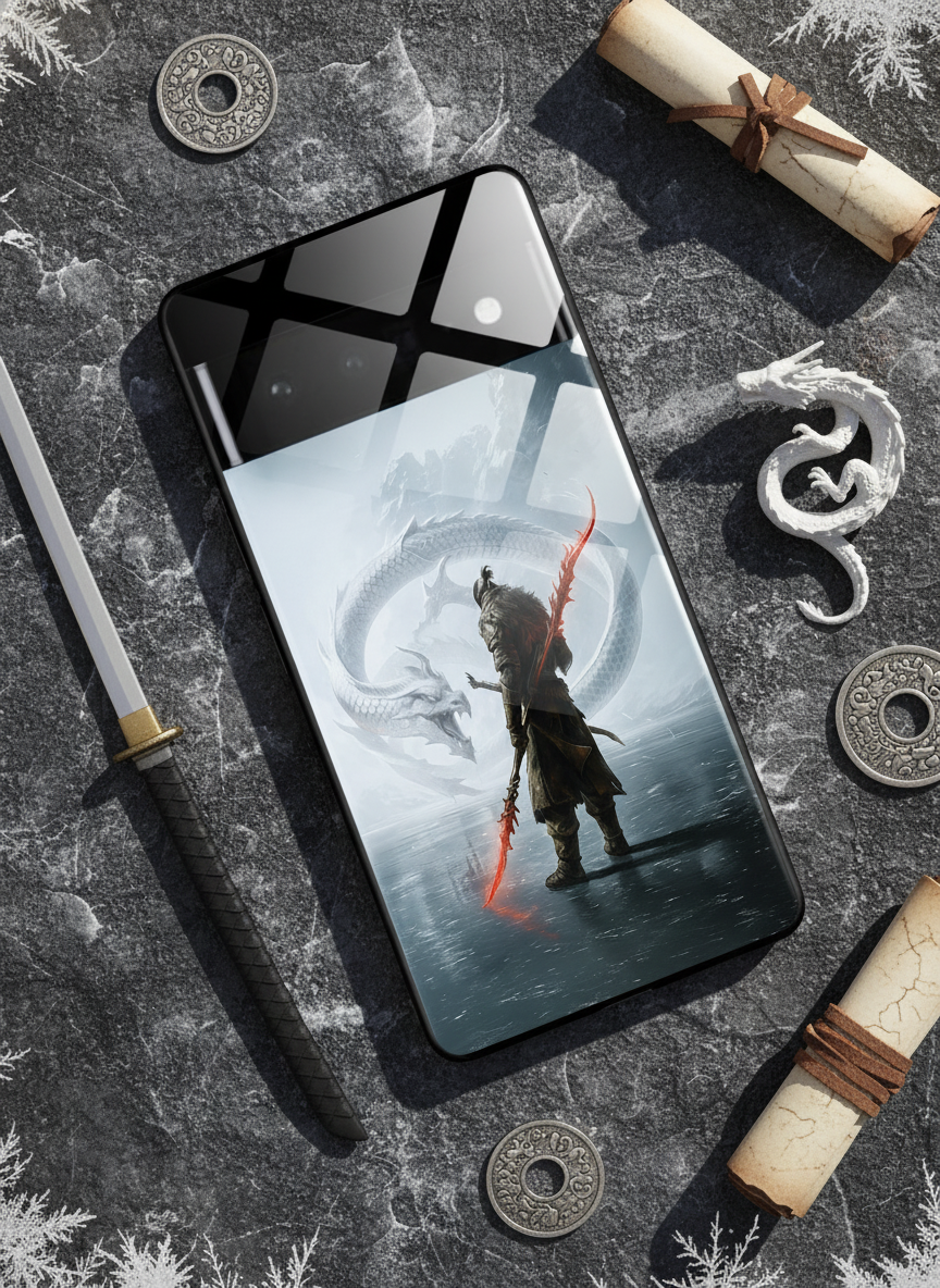Let's Fight Premium Glass Back Cover For Google Pixel 7,8,9,10 Series