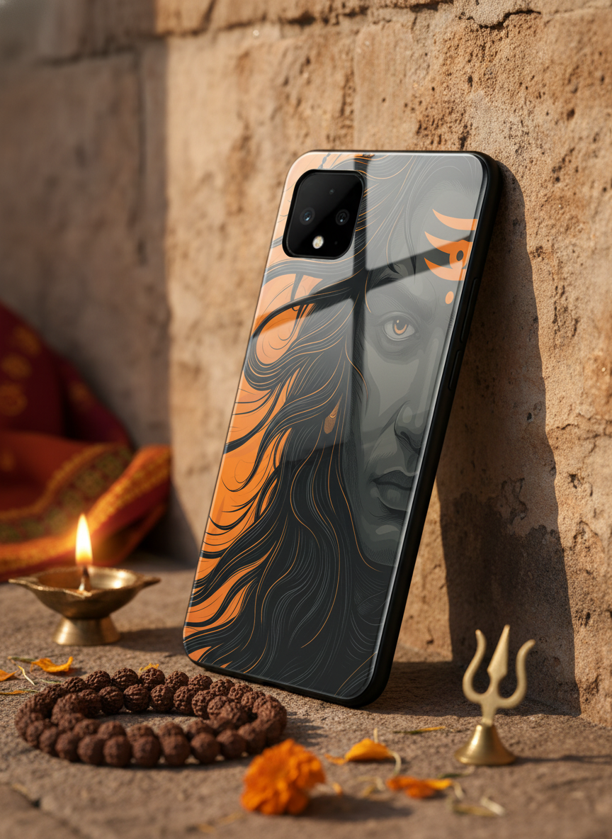 Aghora Premium Glass Back Cover For Google Pixel 7,8,9,10 Series