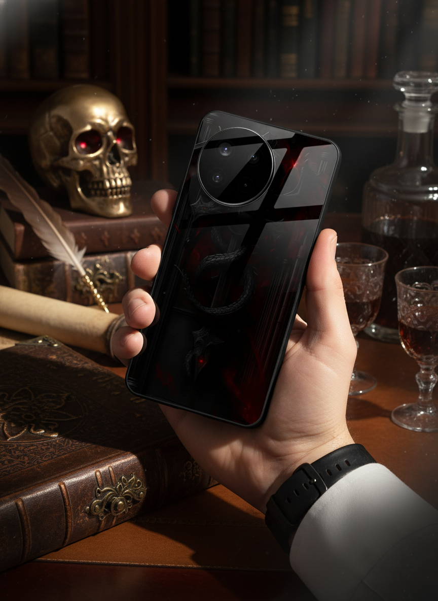 Drakonis Premium Glass Back Cover For One Plus 13, 12, 11, 10, Nord Series