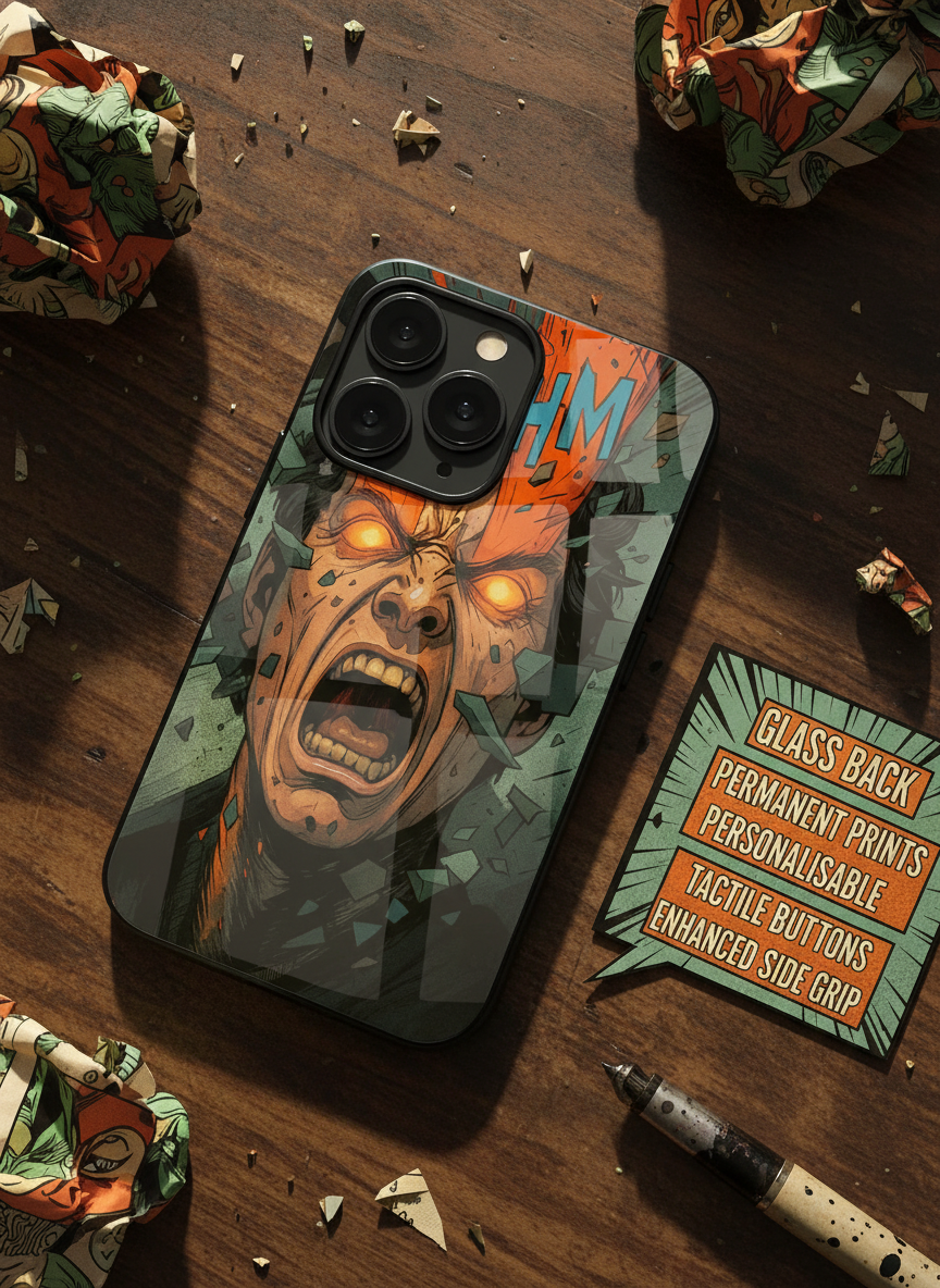 Home Lander is on its way  Premium Glass Back Cover For iPhone 11-17 Models