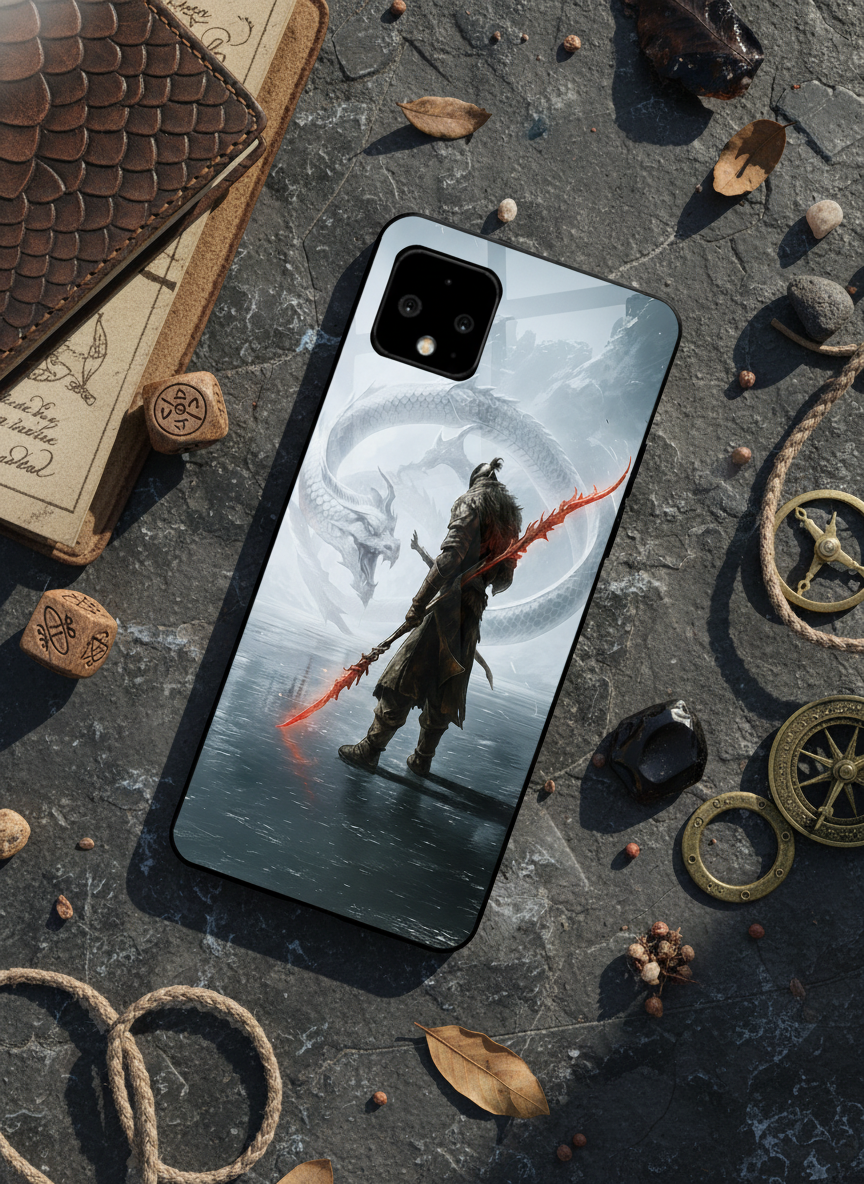 Let's Fight Premium Glass Back Cover For Google Pixel 7,8,9,10 Series