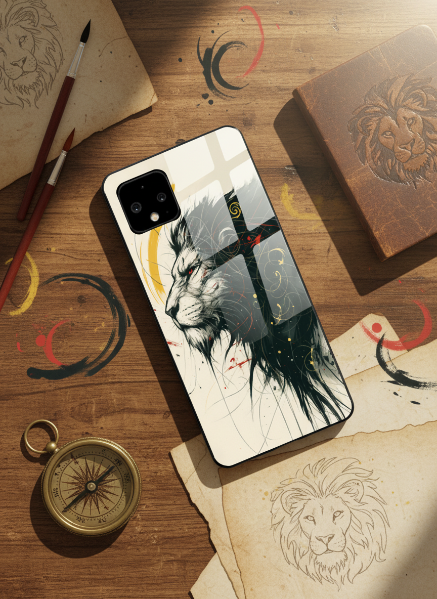 Power Within Premium Glass Back Cover For Google Pixel 7,8,9,10 Series